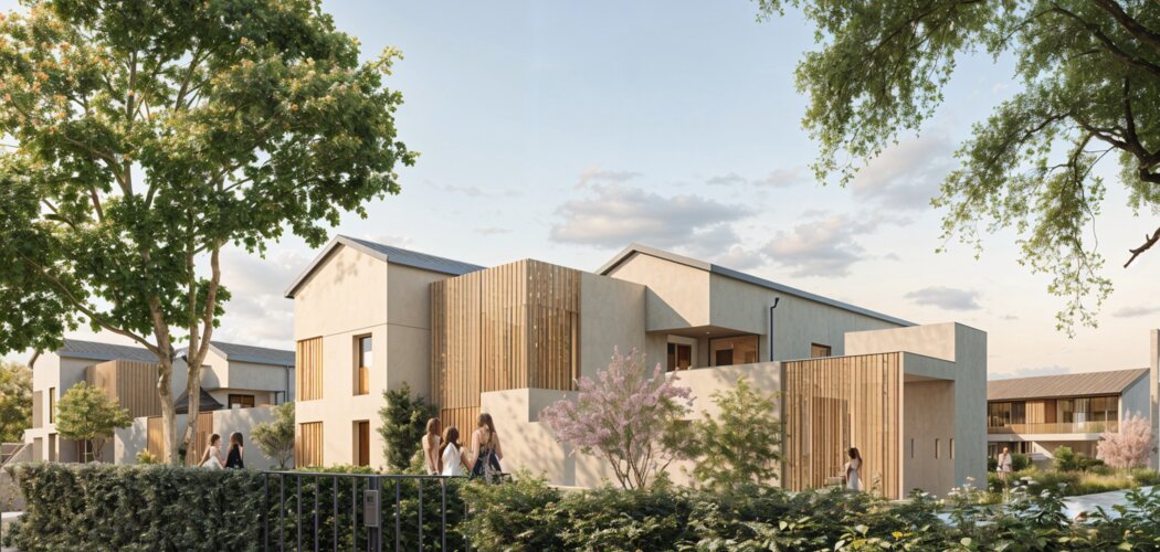 Programme immobilier neuf Les Clairières - Genas à proximité de l’entrée de Lyon (69740) - Référence : 11866