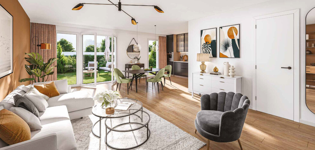 Programme immobilier neuf Les Villas Gambetta - Genas à proximité du  centre et aéroport (69740) - Référence : 16027