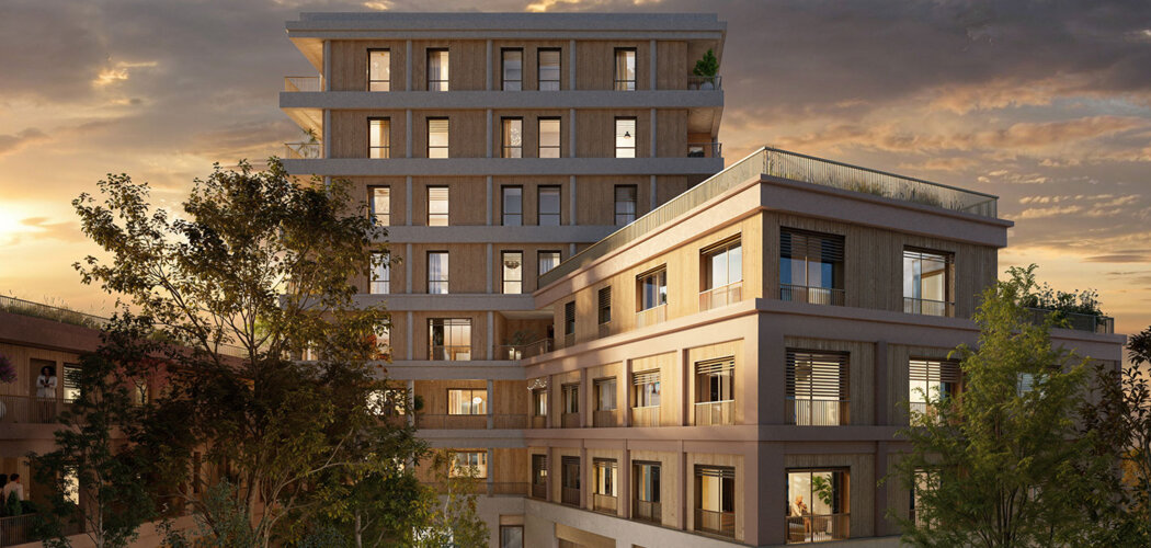 Programme immobilier neuf Coeur des Agnettes - Gennevilliers appartements lumineux proche future ligne 15 (92230) - Référence : 17651