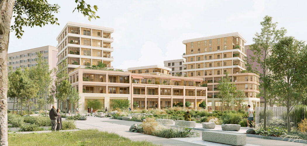 Programme immobilier neuf Coeur des Agnettes - Gennevilliers appartements lumineux proche future ligne 15 (92230) - Référence : 17651