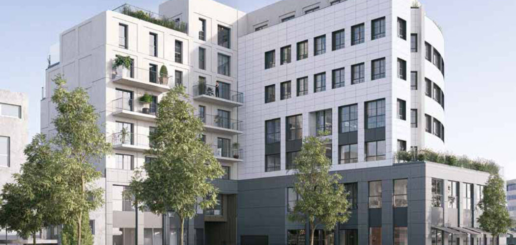 Programme immobilier neuf REPLAY - Gennevilliers : appartements neufs du studio au 5 pièces à deux pas du tramway T1 (92230) - Référence : 14944