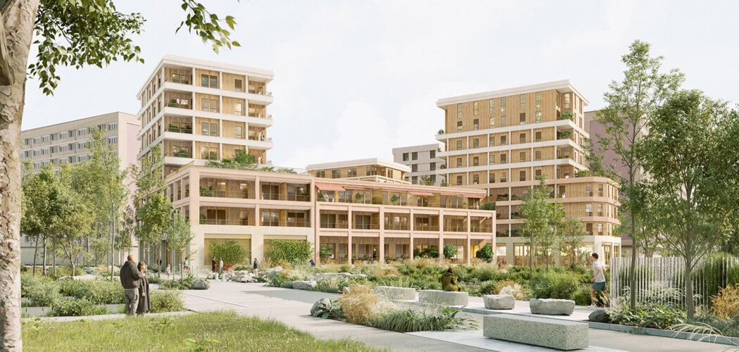 Programme immobilier neuf Rooj - Cœur des Agnettes - Gennevilliers résidence verdoyante proche métro 13 et ligne 15 (92230) - Référence : 17926