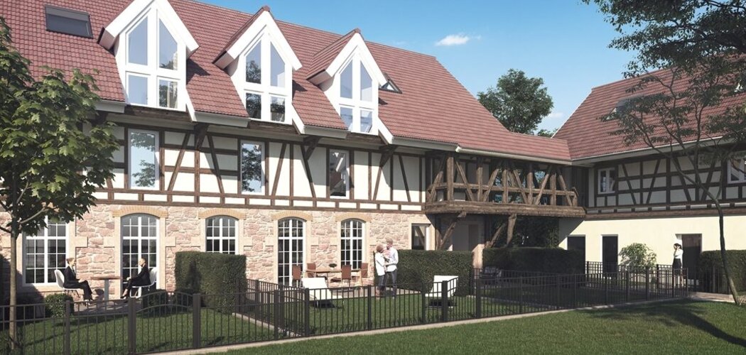Programme immobilier neuf LA MANUFACTURE DU PARC - Gerstheim réhabilitation  aux portes de Strasbourg en 25 min (67150) - Référence : 15942