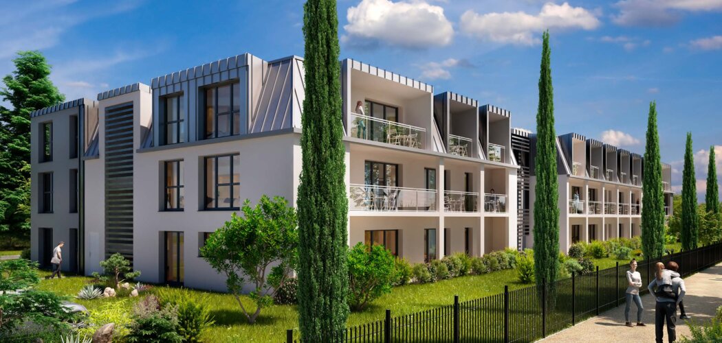 Programme immobilier neuf résidence étudiante Gestel 56 - Gestel : résidence étudiante LMNP proche de la gare (56830) - Référence : 10967