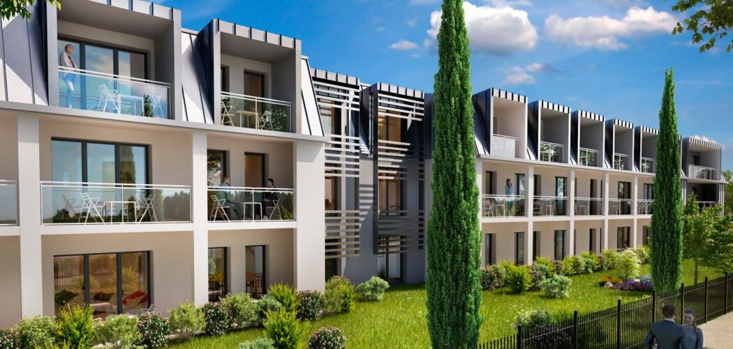 Programme immobilier neuf résidence étudiante Gestel 56 - Gestel : résidence étudiante LMNP proche de la gare (56830) - Référence : 10967