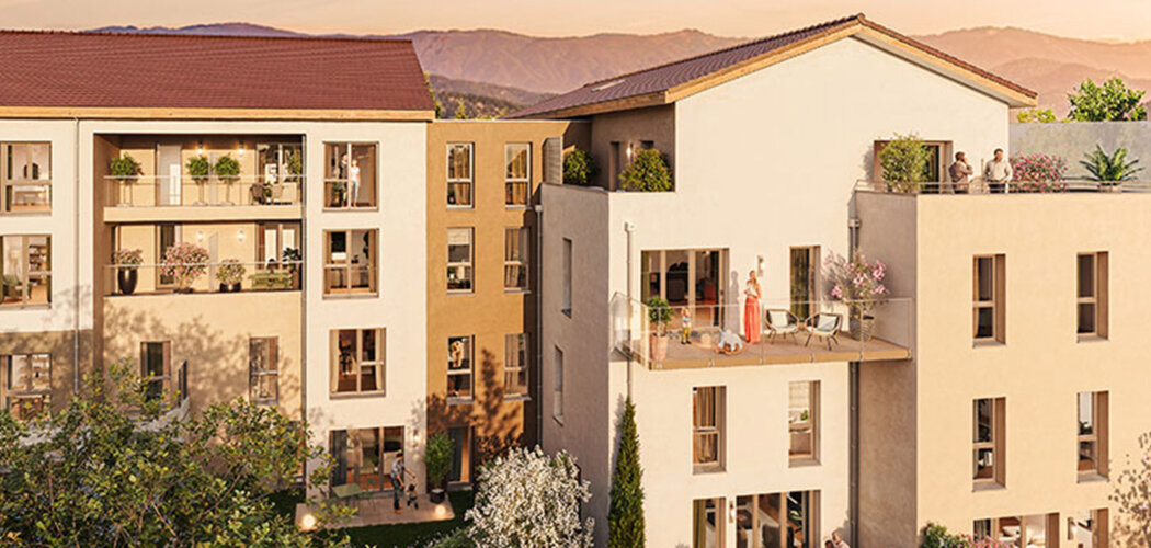 Programme immobilier neuf COEUR GEX 2 - Gex vivre proche Genève et frontière Suisse entre nature et ville (01170) - Référence : 17116