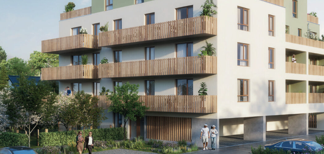 Programme immobilier neuf Les Jardins d'Auguste - Giberville quartier Les Jardins de Clopée (14730) - Référence : 14476