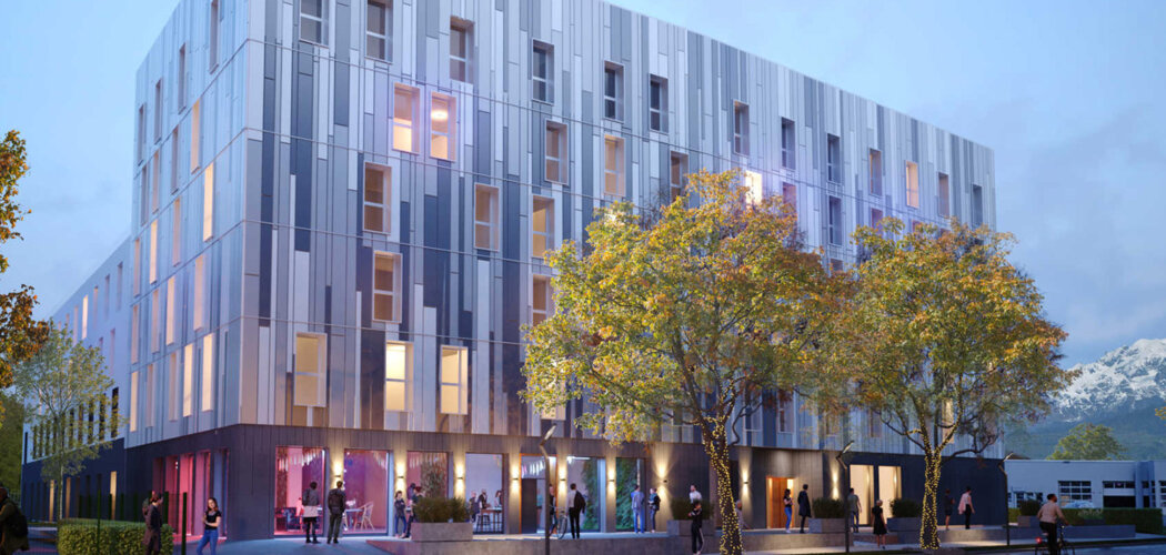 Programme immobilier neuf ALTAIR - Gières studios étudiants sur le campus grenoblois (38610) - Référence : 14111