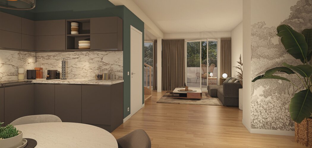 Programme immobilier neuf Parenthèse - Gif-sur-Yvette : appartements et maisons neuves près de Paris-Saclay, quartier du Moulon (91190) - Référence : 15648