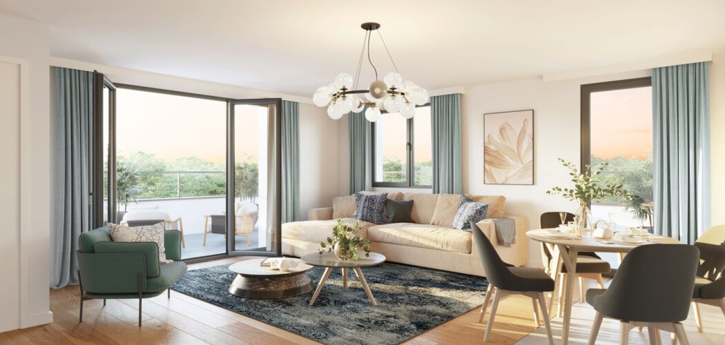 Programme immobilier neuf Coeur de ville - Le Clos de L'Yvette - Gif-sur-Yvette : appartements neufs du 2 au 5 pièces proche gare RER B (91190) - Référence : 15433