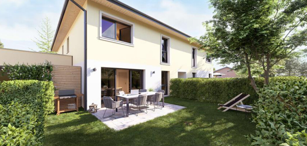 Programme immobilier neuf LES CARRES PRIMAVERA - Gilly-sur-Isère duplex avec jardin proche commodités (73200) - Référence : 17754