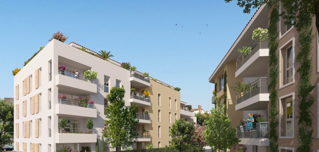 Programme immobilier neuf Square République - Givors à 350 m de la gare dans un cadre paysager (69700) - Référence : 17009
