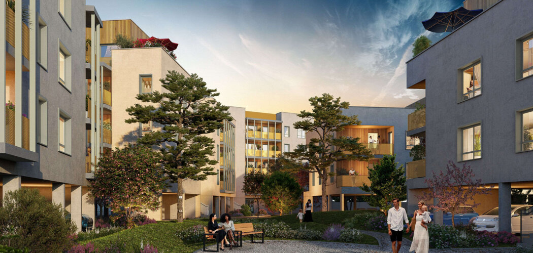 Programme immobilier neuf LE STADIUM - Givors : appartements neufs du 2 au 5 pièces proche gare Givors-Canal (69700) - Référence : 15244