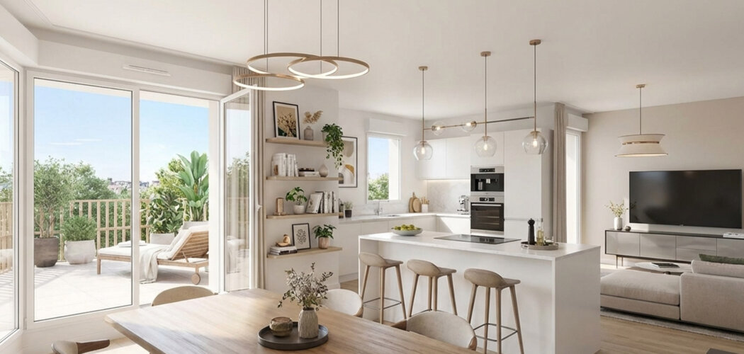 Programme immobilier neuf Le Clos de la Verrerie - Givors proche Lyon avec accès TER rapide et cadre naturel (69700) - Référence : 17087