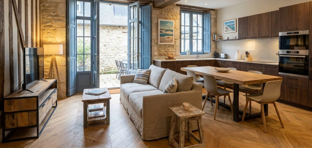 Programme immobilier neuf La Foulerie - Gonneville-sur-Honfleur appartements réhabilités dans le quartier historique (14600) - Référence : 18017