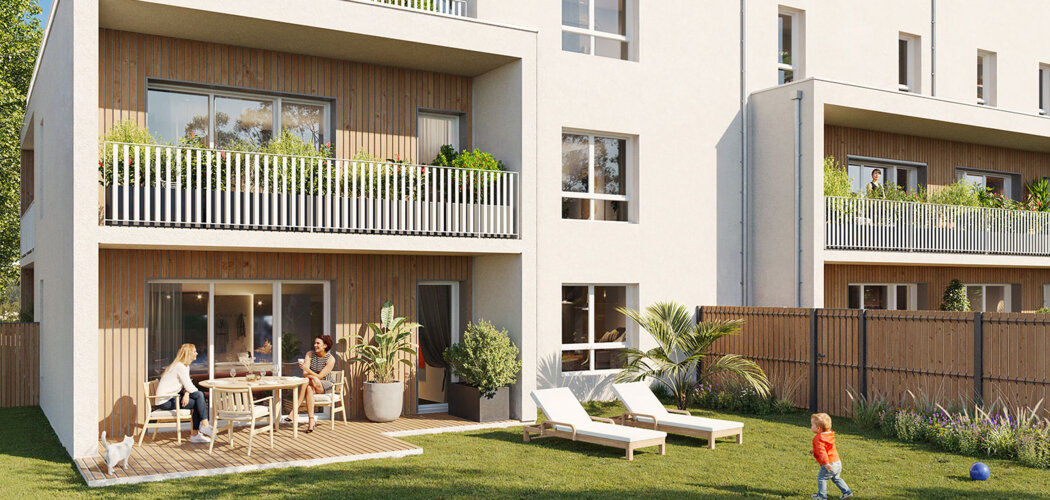 Programme immobilier neuf CALYS - Gouesnou résidence neuve secteur Crann près de Brest (29850) - Référence : 17309