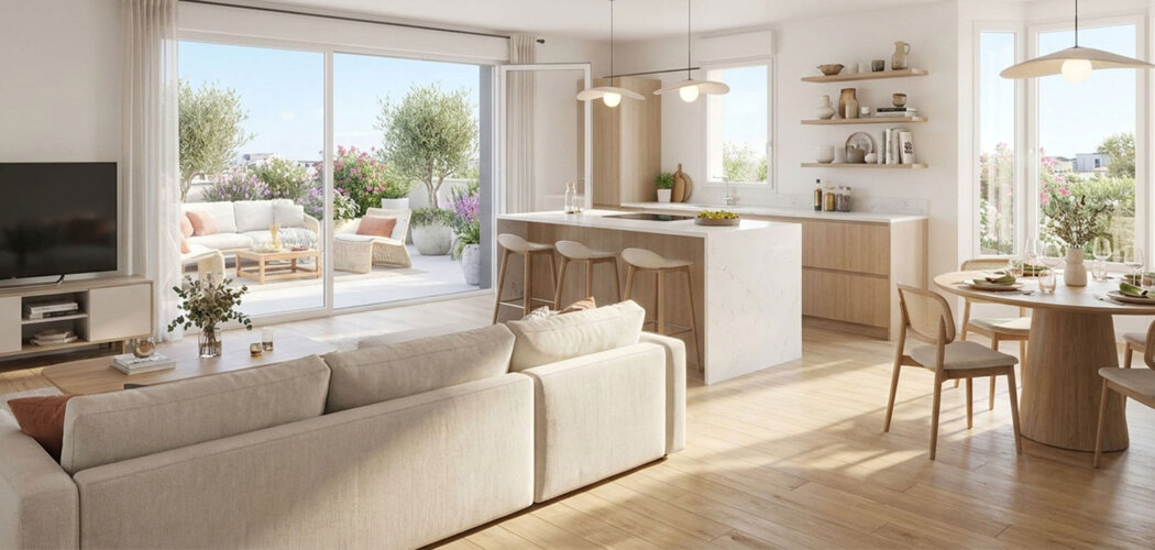 Programme immobilier neuf CALYS - Gouesnou résidence neuve secteur Crann près de Brest (29850) - Référence : 17309
