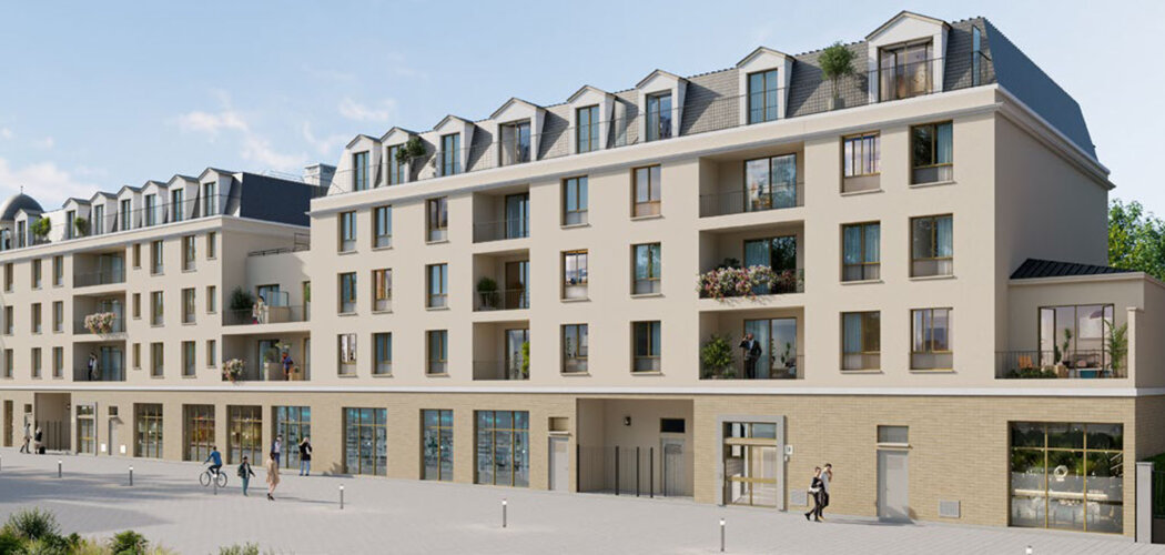 Programme immobilier neuf Le Plaza - Goussainville à 4 min à pied du RER D (95190) - Référence : 17094