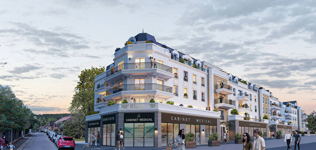 Programme immobilier neuf Les Marquises - Goussainville à proximité du RER D (95190) - Référence : 16468