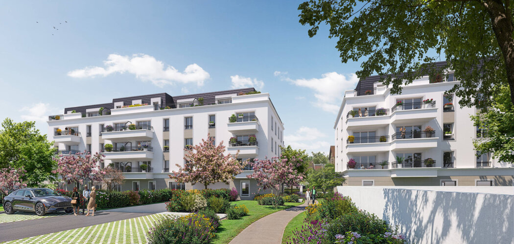 Programme immobilier neuf Les Marquises - Goussainville à proximité du RER D (95190) - Référence : 16468