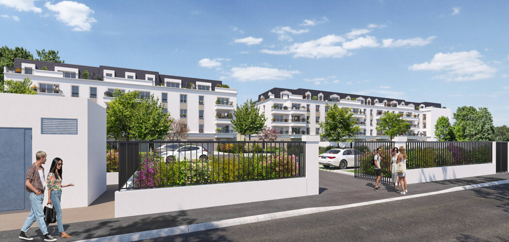 Programme immobilier neuf Les Marquises - Goussainville à proximité du RER D (95190) - Référence : 16468