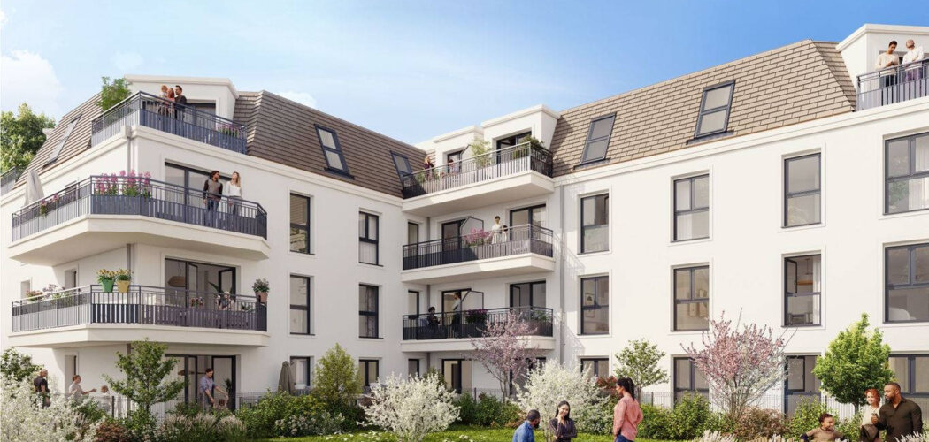 Programme immobilier neuf Carré Coubertin - Goussainville écoquartier connecté au RER D (95190) - Référence : 16481