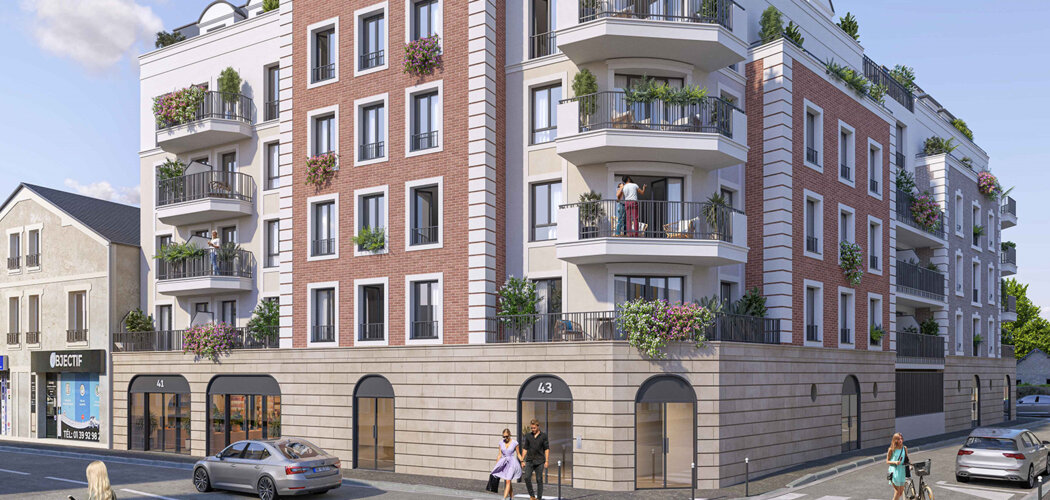 Programme immobilier neuf LE DOMAINE DES TILLEULS - Goussainville proche à pied du RER D (95190) - Référence : 16770
