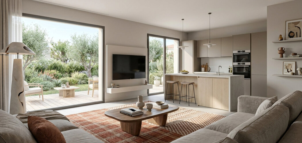 Programme immobilier neuf DOMAINE DE GUILLERY - Grabels maisons 4 pièces près de Montpellier (34790) - Référence : 18043