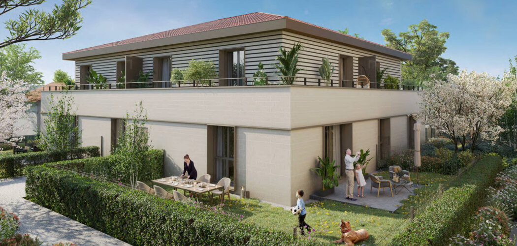 Programme immobilier neuf Le Florilège - Gradignan : appartements neufs du 2 au 5 pièces proche des commerces (33170) - Référence : 7917