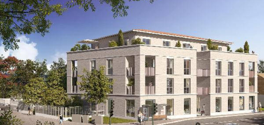 Programme immobilier neuf L'EXPRESSION - Gradignan : Appartements T2–T5 avec terrasses, loggias et hauteur sous plafond proche de l’Université Bordeaux Montaigne (33170) - Référence : 14275
