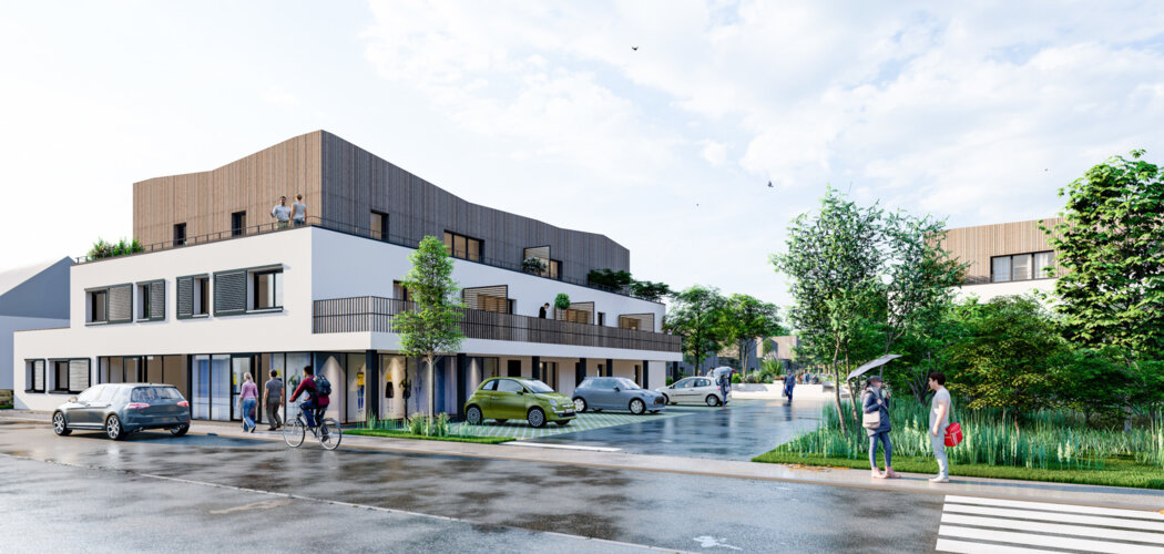 Programme immobilier neuf KOEDIG - Grand-Champ : maisons et appartements neufs du 2 au 4 pièces à 15 min de Vannes (56390) - Référence : 11699