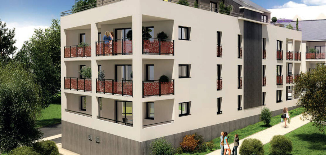 Programme immobilier neuf Carré Nature - Grandchamp-des-Fontaines : Appartements T2–T4 avec jardins, salle de bain équipée et ascenseur au cœur du centre bourg (44119) - Référence : 6225