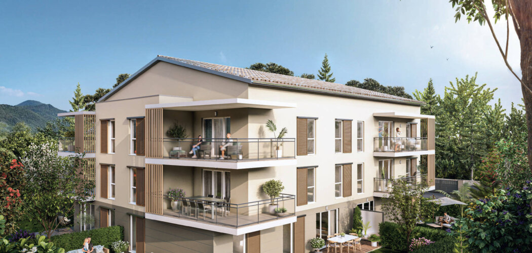 Programme immobilier neuf VILLA ROSALIA - Grasse secteur recherché du Plan de Grasse (06130) - Référence : 14314