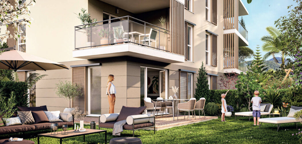 Programme immobilier neuf VILLA ROSALIA - Grasse secteur recherché du Plan de Grasse (06130) - Référence : 14314