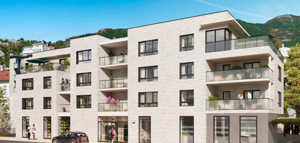 Programme immobilier neuf Le Carrare - Grenoble Île Verte à deux pas des tramways B et E (38000) - Référence : 16946