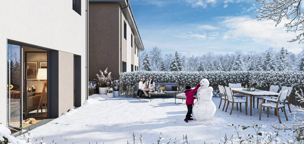 Programme immobilier neuf Les Maisons du Bourg - Grignon près de la forêt et des montagnes (73200) - Référence : 12445