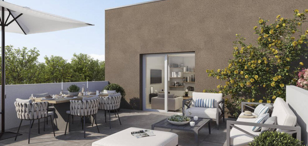 Programme immobilier neuf IZY - Grigny : Appartements T2–T4 avec balcons, jardin paysager et TVA réduite à deux pas de la ligne de bus 80 (69520) - Référence : 11033