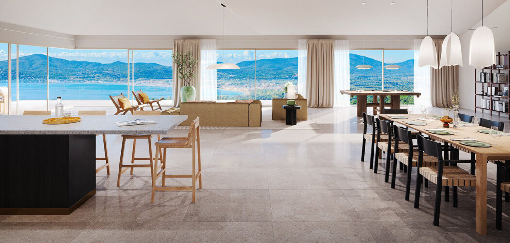 Programme immobilier neuf LES VILLAS DE BEAUVALLON - Grimaud Beauvallon villas de prestige avec vue mer (83310) - Référence : 13603
