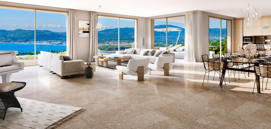 Programme immobilier neuf LES VILLAS DE BEAUVALLON - Grimaud Beauvallon villas de prestige avec vue mer (83310) - Référence : 13603