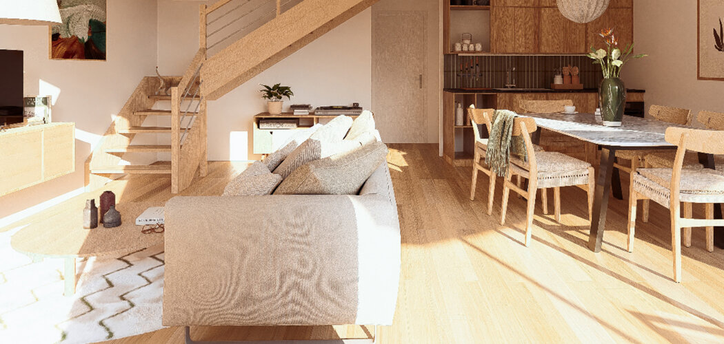 Programme immobilier neuf LE DOMAINE DU CHENE VERT - Guémené-Penfao centre du village proche de la gare de Beslé (44290) - Référence : 12867