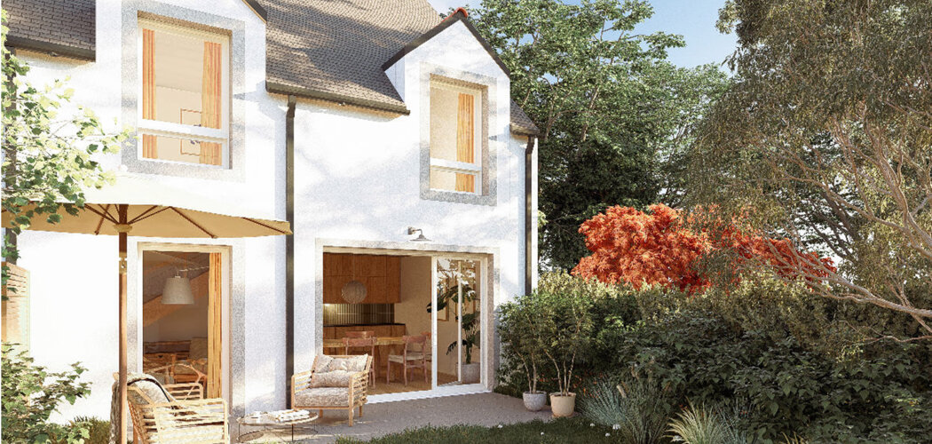 Programme immobilier neuf LE DOMAINE DU CHENE VERT - Guémené-Penfao centre du village proche de la gare de Beslé (44290) - Référence : 12867