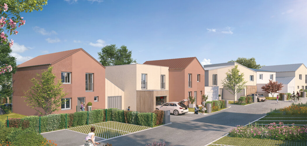 Programme immobilier neuf Les Jardins de Guerville - Guerville  à proximité du centre (78930) - Référence : 16343