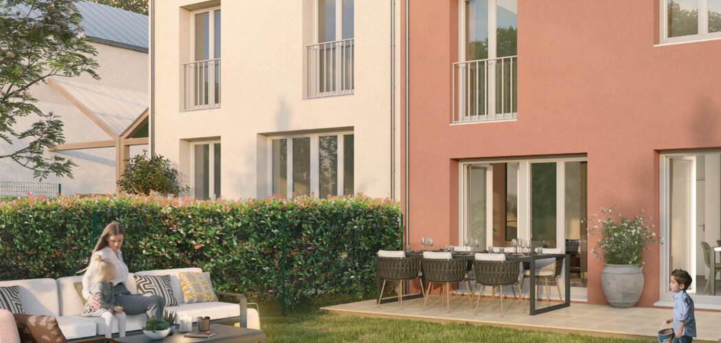 Programme immobilier neuf Les Jardins de Guerville - Guerville  à proximité du centre (78930) - Référence : 16343