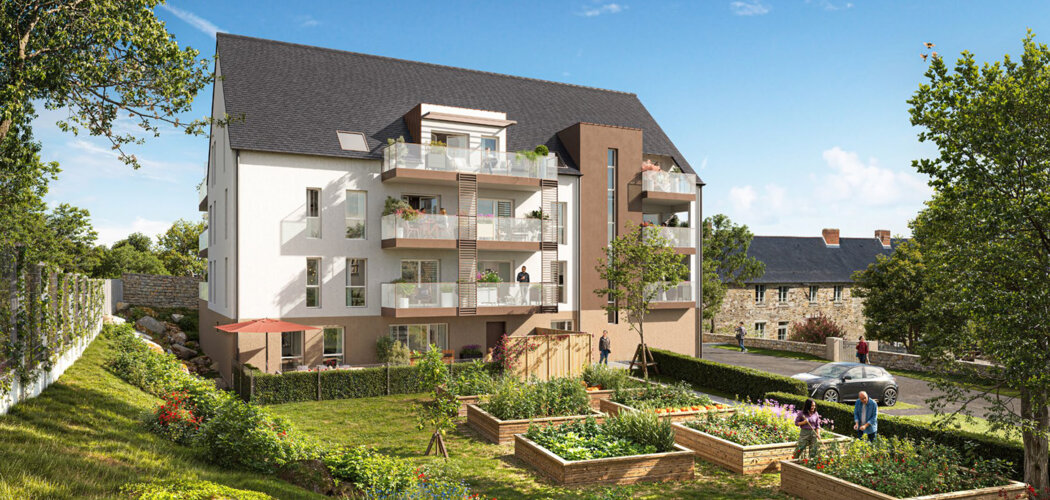Programme immobilier neuf LES JARDINS DU PRESBYTÈRE - Guichen aux portes de Rennes en 20 min (35580) - Référence : 15294