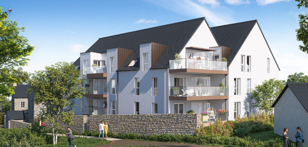 Programme immobilier neuf LES JARDINS DU PRESBYTÈRE - Guichen aux portes de Rennes en 20 min (35580) - Référence : 15294