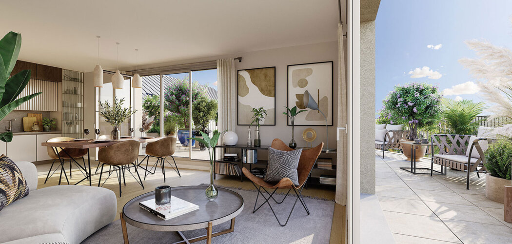 Programme immobilier neuf Villa du Ponant - Guidel appartements lumineux entre centre ville et littoral (56520) - Référence : 17661