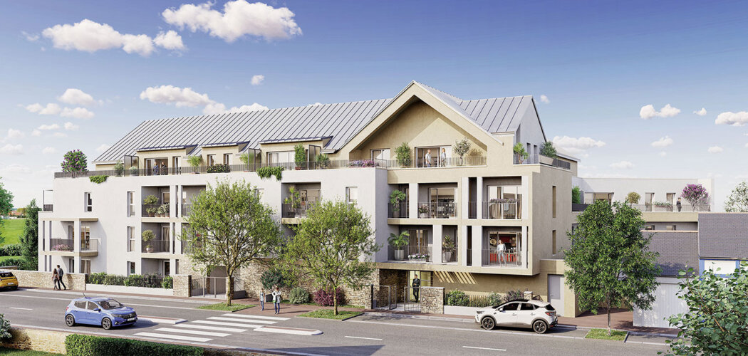 Programme immobilier neuf Villa du Ponant - Guidel appartements lumineux entre centre ville et littoral (56520) - Référence : 17661