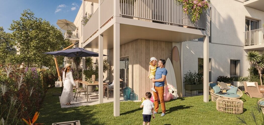 Programme immobilier neuf CALYPSO - Guidel : appartements neufs du 2 au 4 pièces à 5 min des plages (56520) - Référence : 15385