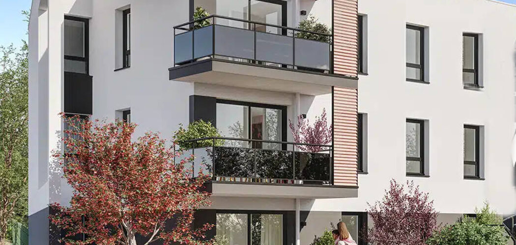 Programme immobilier neuf L'OREE DU BOIS - Guilers : 34 appartements neufs à 15 min de Brest centre et 5 min du centre-ville (29820) - Référence : 11015