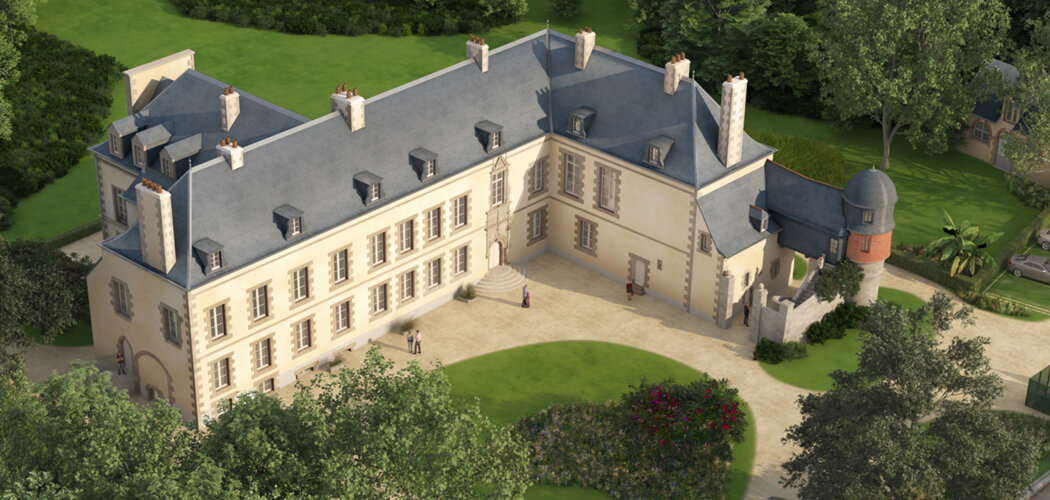 Programme immobilier neuf Un Château en Bretagne - GUINGAMP - Guingamp réhabilitation château proche centre (22200) - Référence : 14668